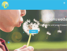 Tablet Screenshot of lebens-welten.de